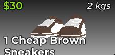 Cheap Brown Sneakers