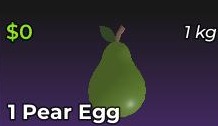 Pear Egg