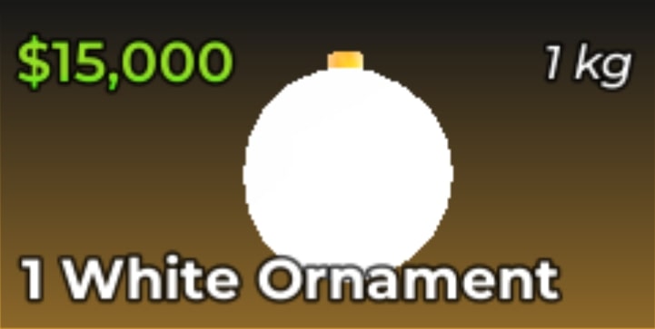 White Ornament
